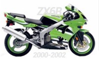 2000-2002 Kawasaki ZX6R Carénages