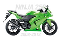 2008-2012 Kawasaki Ninja 250 Carénages