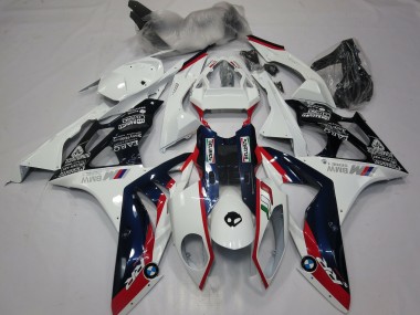 Alien Bleu & Blanc 2009-2014 BMW S1000RR Carénage Moto