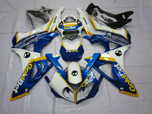 Alien Bleu & Blanc 2009-2014 BMW S1000RR Carénage Moto Alien Bleu & Blanc 2009-2014 BMW S1000RR Carénage Moto