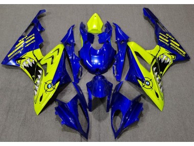 Alien Bleu & Blanc 2009-2014 BMW S1000RR Carénage Moto