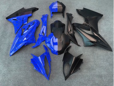 Alien Bleu & Blanc 2009-2014 BMW S1000RR Carénage Moto