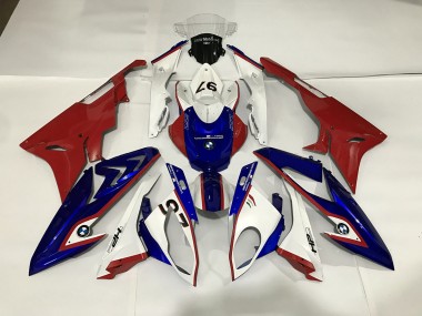 Alien Bleu & Blanc 2009-2014 BMW S1000RR Carénage Moto