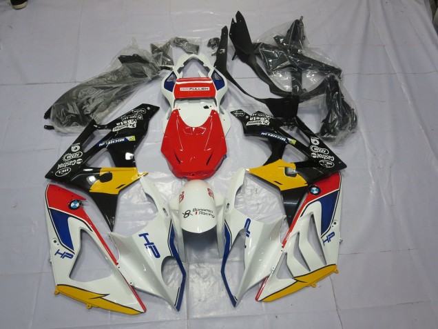 Alien Bleu & Blanc 2009-2014 BMW S1000RR Carénage Moto Alien Bleu & Blanc 2009-2014 BMW S1000RR Carénage Moto