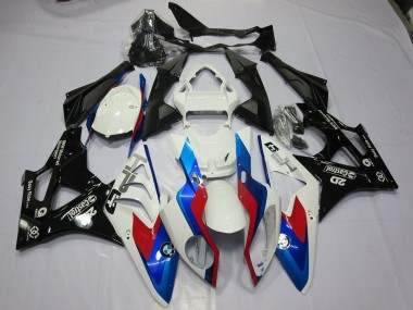 Alien Bleu & Blanc 2009-2014 BMW S1000RR Carénage Moto