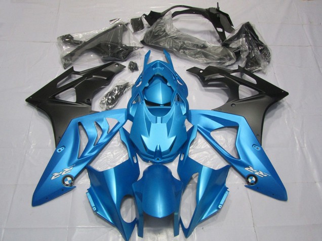 Alien Bleu & Blanc 2009-2014 BMW S1000RR Carénage Moto Alien Bleu & Blanc 2009-2014 BMW S1000RR Carénage Moto