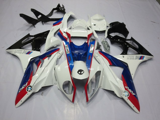 Alien Bleu & Blanc 2009-2014 BMW S1000RR Carénage Moto Alien Bleu & Blanc 2009-2014 BMW S1000RR Carénage Moto