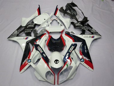 Alien Bleu & Blanc 2009-2014 BMW S1000RR Carénage Moto
