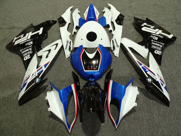 Alien Bleu & Blanc 2009-2014 BMW S1000RR Carénage Moto Alien Bleu & Blanc 2009-2014 BMW S1000RR Carénage Moto