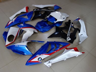 Alien Bleu & Blanc 2009-2014 BMW S1000RR Carénage Moto