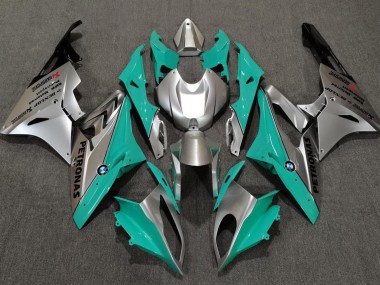 Alien Bleu & Blanc 2009-2014 BMW S1000RR Carénage Moto