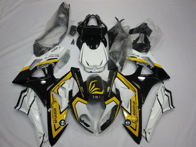 Alien Bleu & Blanc 2009-2014 BMW S1000RR Carénage Moto Alien Bleu & Blanc 2009-2014 BMW S1000RR Carénage Moto
