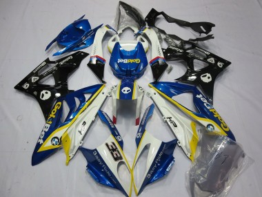 Alien Bleu & Blanc 2009-2014 BMW S1000RR Carénage Moto