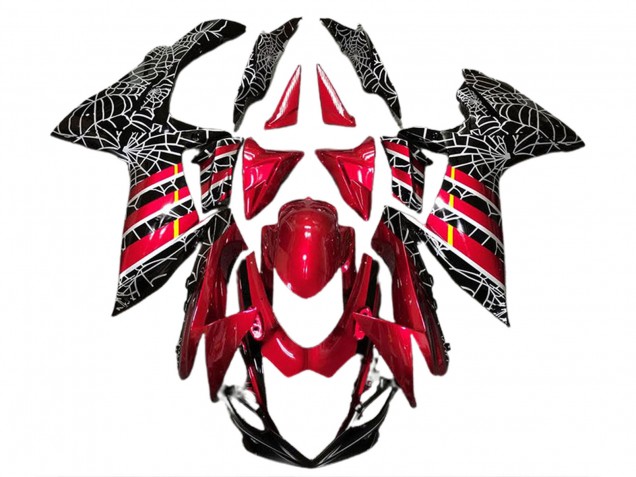 Araignée Rouge 2011-2024 Suzuki GSXR 600-750 Carénage Moto Araignée Rouge 2011-2024 Suzuki GSXR 600-750 Carénage Moto