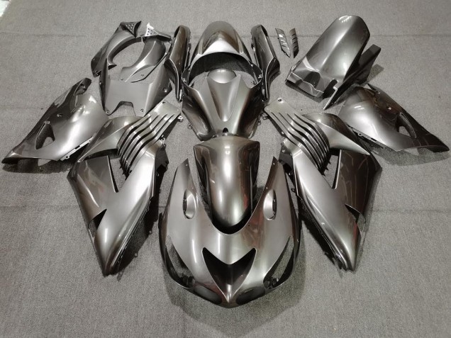 Argent 2006-2011 Kawasaki ZX14R Carénage Moto Argent 2006-2011 Kawasaki ZX14R Carénage Moto