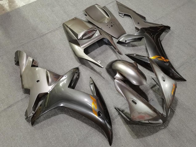 Argent Brillant & Or 2002-2003 Yamaha R1 Carénage Moto Argent Brillant & Or 2002-2003 Yamaha R1 Carénage Moto
