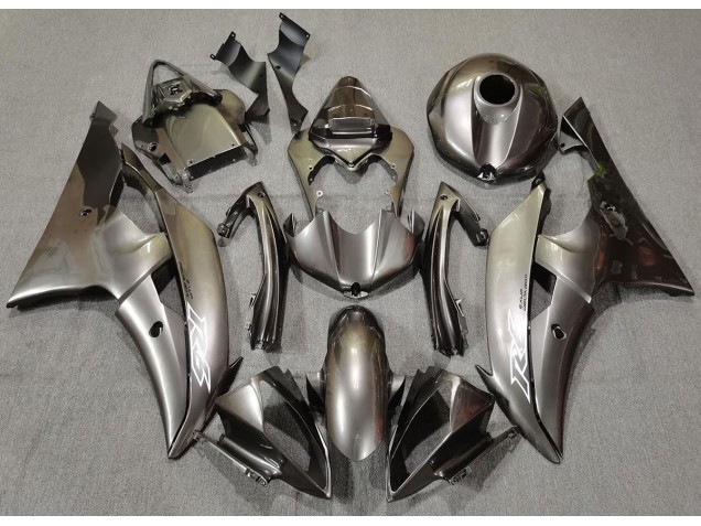 Argent Liquide 2008-2016 Yamaha R6 Carénage Moto Argent Liquide 2008-2016 Yamaha R6 Carénage Moto
