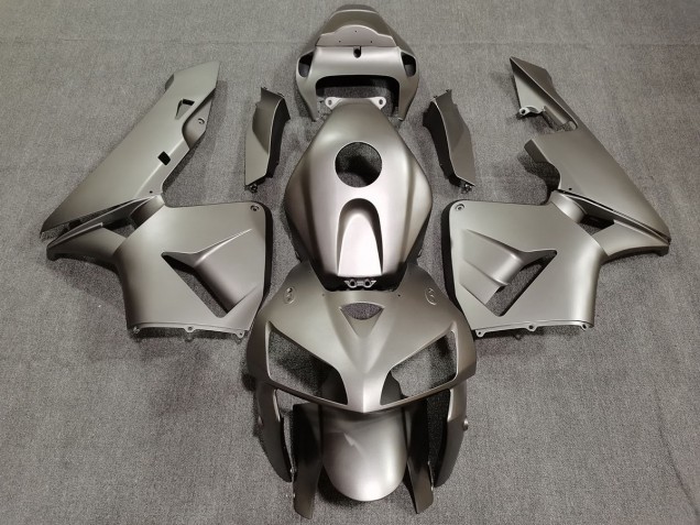 Argent Mat 2005-2006 Honda CBR600RR Carénage Moto Argent Mat 2005-2006 Honda CBR600RR Carénage Moto