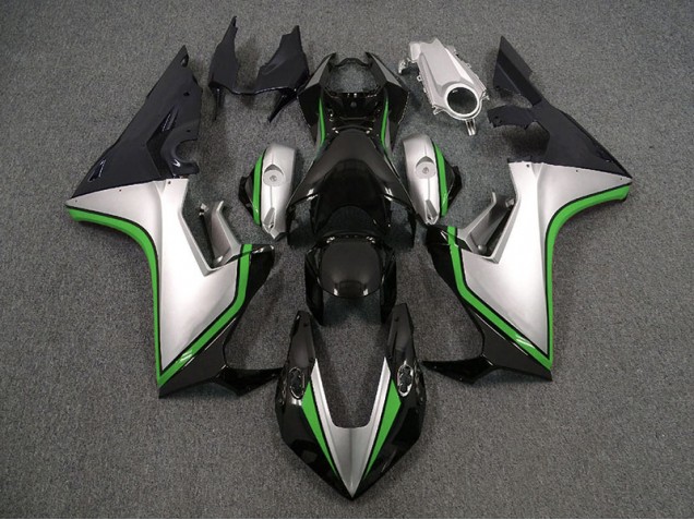 Argent & Noir & Vert 2017-2023 Honda CBR1000RR Carénage Moto Argent & Noir & Vert 2017-2023 Honda CBR1000RR Carénage Moto