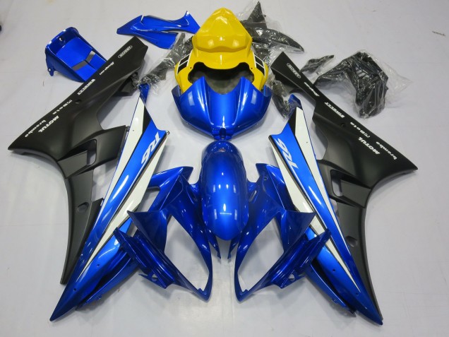 Arrière Jaune 2006-2007 Yamaha R6 Carénage Moto Arrière Jaune 2006-2007 Yamaha R6 Carénage Moto