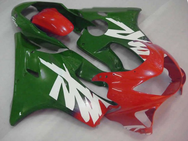 Autocollant Vert Rouge & Blanc 1999-2000 Honda CBR600 F4 Carénage Moto Autocollant Vert Rouge & Blanc 1999-2000 Honda CBR600 F4 Carénage Moto