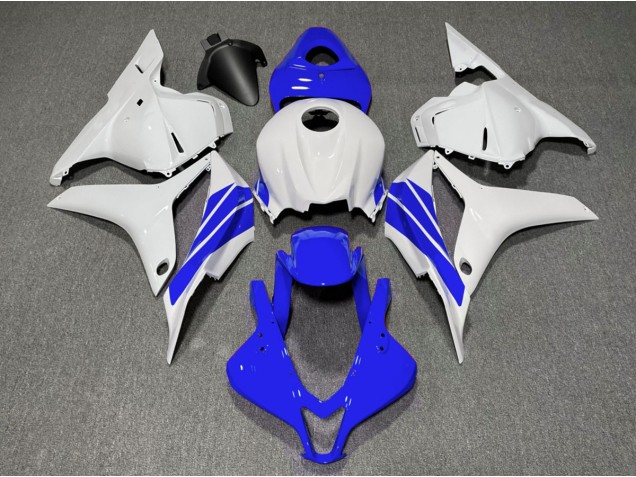 Bande Latérale Bleu Foncé & Blanche 2009-2012 Honda CBR600RR Carénage Moto Bande Latérale Bleu Foncé & Blanche 2009-2012 Honda CBR600RR Carénage Moto