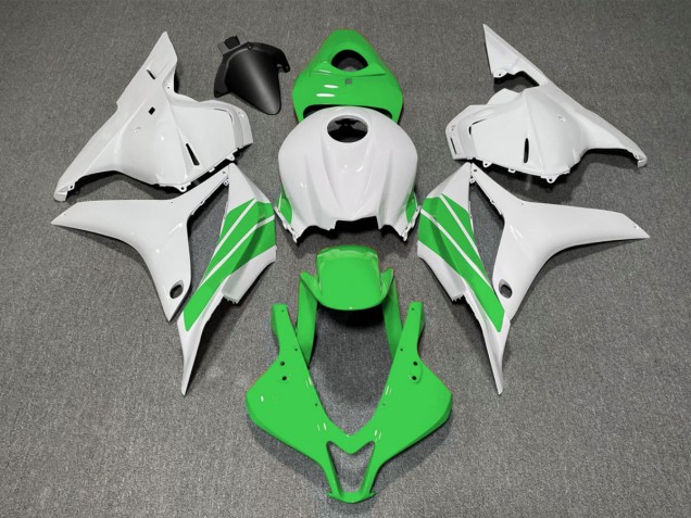 Bande Latérale Verte & Blanche 2009-2012 Honda CBR600RR Carénage Moto Bande Latérale Verte & Blanche 2009-2012 Honda CBR600RR Carénage Moto