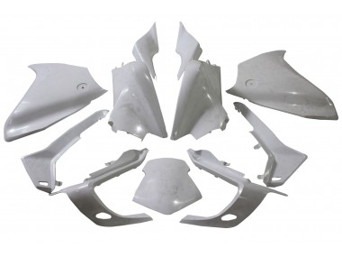 Blanc 2010-2013 Honda VFR1200 Carénage Moto