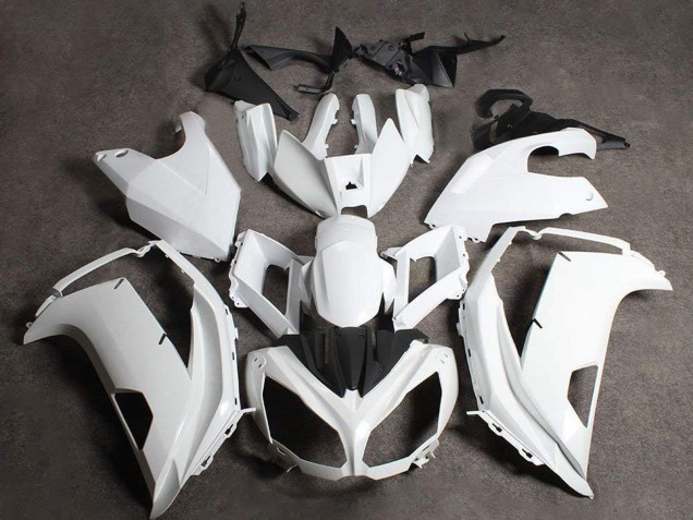 Blanc 2012-2016 Kawasaki Ninja 650R Carénage Moto Blanc 2012-2016 Kawasaki Ninja 650R Carénage Moto