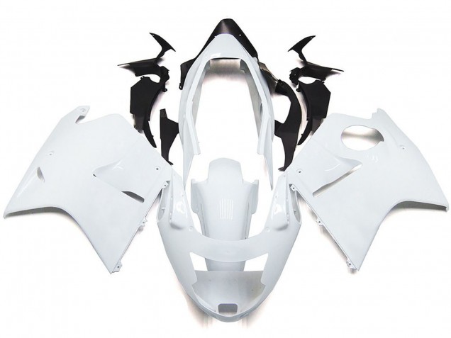 Blanc Brillant 1996-2007 Honda CBR1100XX Carénage Moto Blanc Brillant 1996-2007 Honda CBR1100XX Carénage Moto