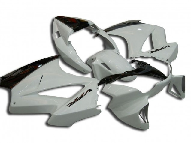 Blanc Brillant 2002-2012 Honda VFR800 Carénage Moto Blanc Brillant 2002-2012 Honda VFR800 Carénage Moto