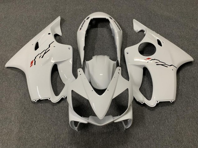 Blanc Brillant 2004-2007 Honda CBR600 F4i Carénage Moto Blanc Brillant 2004-2007 Honda CBR600 F4i Carénage Moto