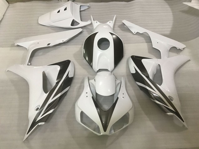 Blanc Brillant 2006-2007 Honda CBR1000RR Carénage Moto Blanc Brillant 2006-2007 Honda CBR1000RR Carénage Moto