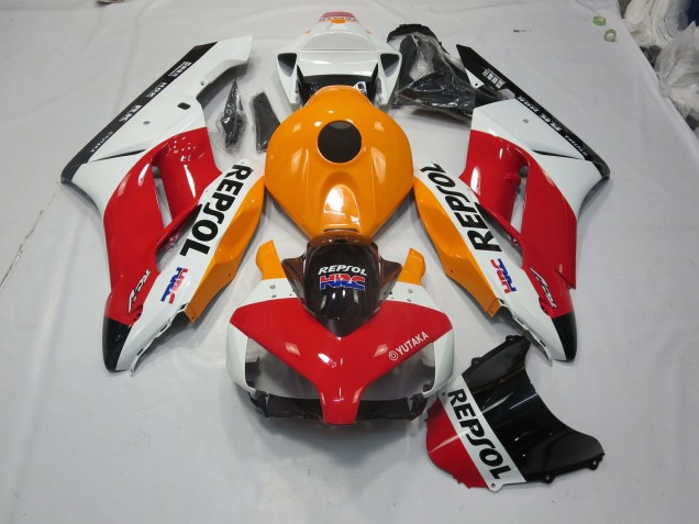 Blanc Repsol 2004-2005 Honda CBR1000RR Carénage Moto Blanc Repsol 2004-2005 Honda CBR1000RR Carénage Moto