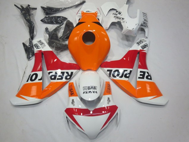 Blanc Repsol 2008-2011 Honda CBR1000RR Carénage Moto Blanc Repsol 2008-2011 Honda CBR1000RR Carénage Moto