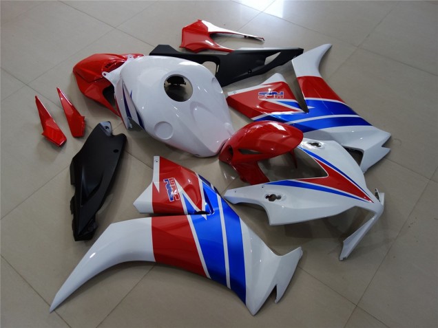 Blanc Rouge & Bleu 2012-2016 Honda CBR1000RR Carénage Moto Blanc Rouge & Bleu 2012-2016 Honda CBR1000RR Carénage Moto
