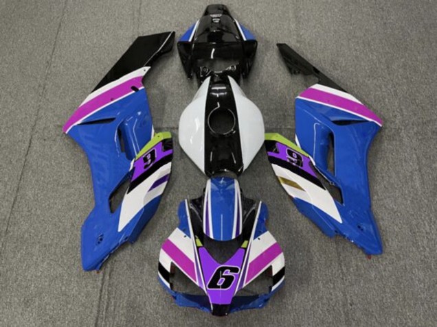 Bleu 6 2004-2005 Honda CBR1000RR Carénage Moto Bleu 6 2004-2005 Honda CBR1000RR Carénage Moto