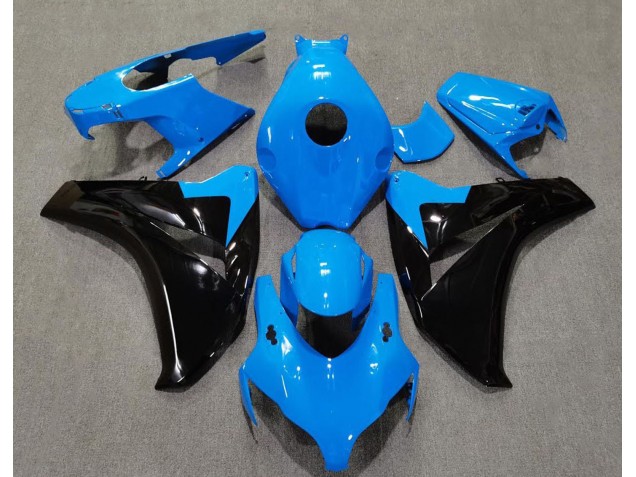 Bleu Bébé & Noir 2008-2011 Honda CBR1000RR Carénage Moto