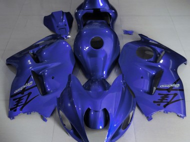 Bleu Brillant 1997-2007 Suzuki GSXR 1300 Carénage Moto