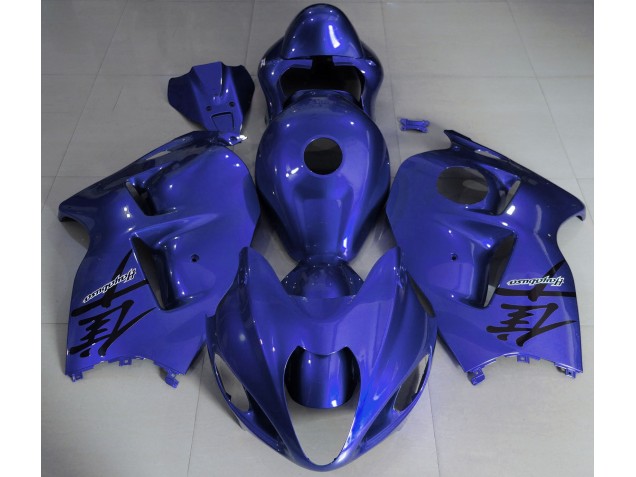 Bleu Brillant 1997-2007 Suzuki GSXR 1300 Carénage Moto Bleu Brillant 1997-2007 Suzuki GSXR 1300 Carénage Moto