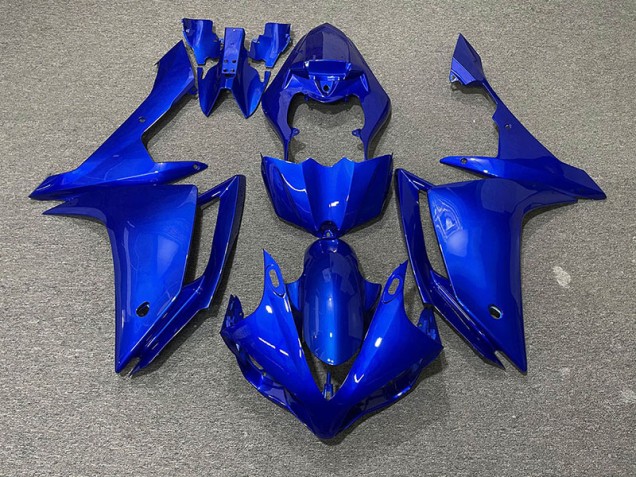 Bleu Brillant 2007-2008 Yamaha R1 Carénage Moto Bleu Brillant 2007-2008 Yamaha R1 Carénage Moto