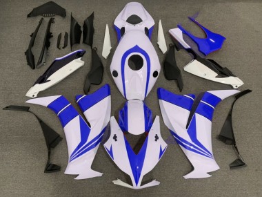 Bleu Brillant & Blanc 2012-2016 Honda CBR1000RR Carénage Moto