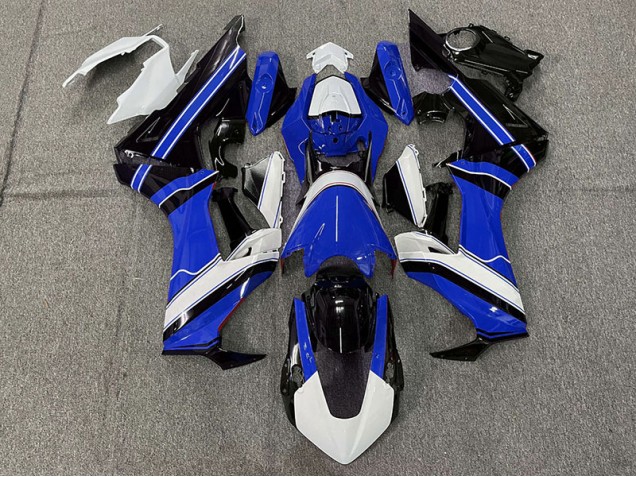Bleu Brillant Blanc & Noir 2017-2023 Honda CBR1000RR Carénage Moto Bleu Brillant Blanc & Noir 2017-2023 Honda CBR1000RR Carénage Moto
