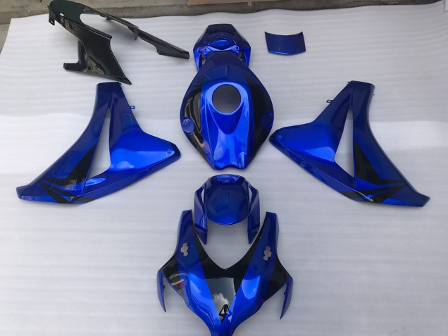 Bleu Brillant Brillant 2008-2011 Honda CBR1000RR Carénage Moto Bleu Brillant Brillant 2008-2011 Honda CBR1000RR Carénage Moto