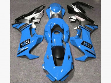 Bleu Brillant DSI 2017-2023 Honda CBR1000RR Carénage Moto