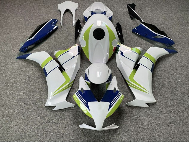 Bleu Brillant & Jaune Haute Visibilité 2012-2016 Honda CBR1000RR Carénage Moto Bleu Brillant & Jaune Haute Visibilité 2012-2016 Honda CBR1000RR Carénage Moto