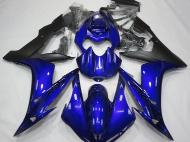 Bleu Brillant & Noir 2004-2006 Yamaha R1 Carénage Moto
