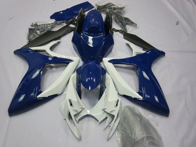 Bleu Brillant Profond 2006-2007 Suzuki GSXR 600-750 Carénage Moto Bleu Brillant Profond 2006-2007 Suzuki GSXR 600-750 Carénage Moto