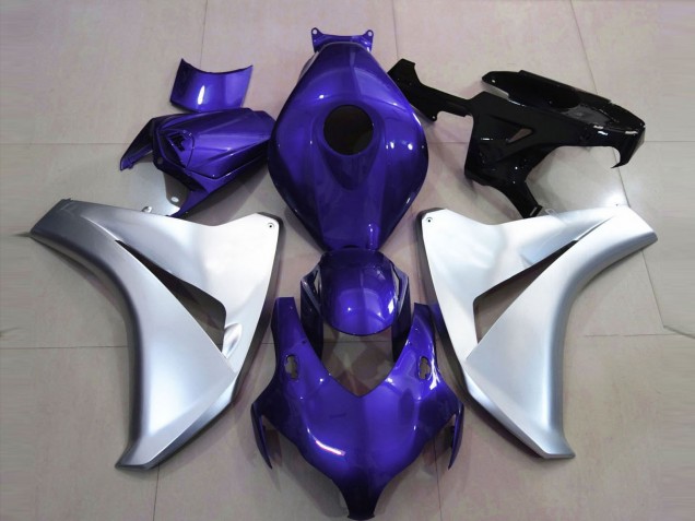 Bleu Brillant & Rouge 2008-2011 Honda CBR1000RR Carénage Moto Bleu Brillant & Rouge 2008-2011 Honda CBR1000RR Carénage Moto