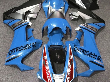 Bleu Brillant & Rouge 2017-2023 Honda CBR1000RR Carénage Moto
